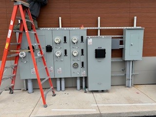 Example of a design build for new construction completed by Point Electric.