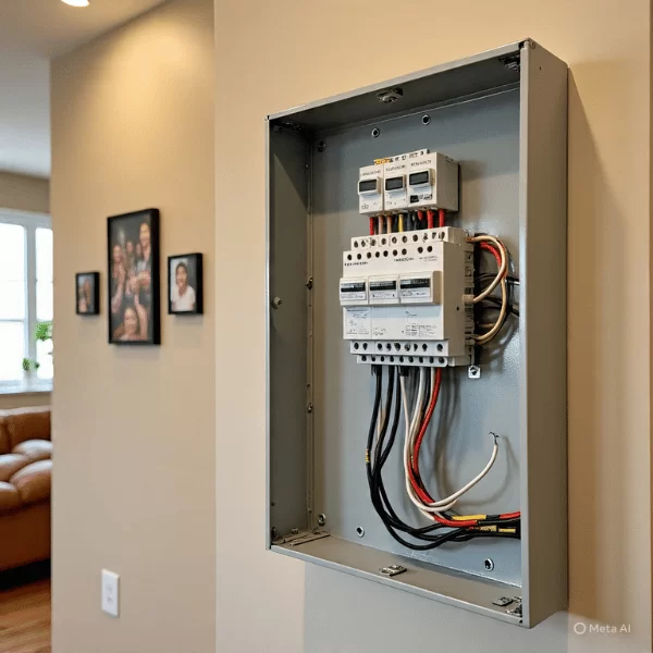 Electrical upgrades that add value to your home can include electrical panel upgrades.